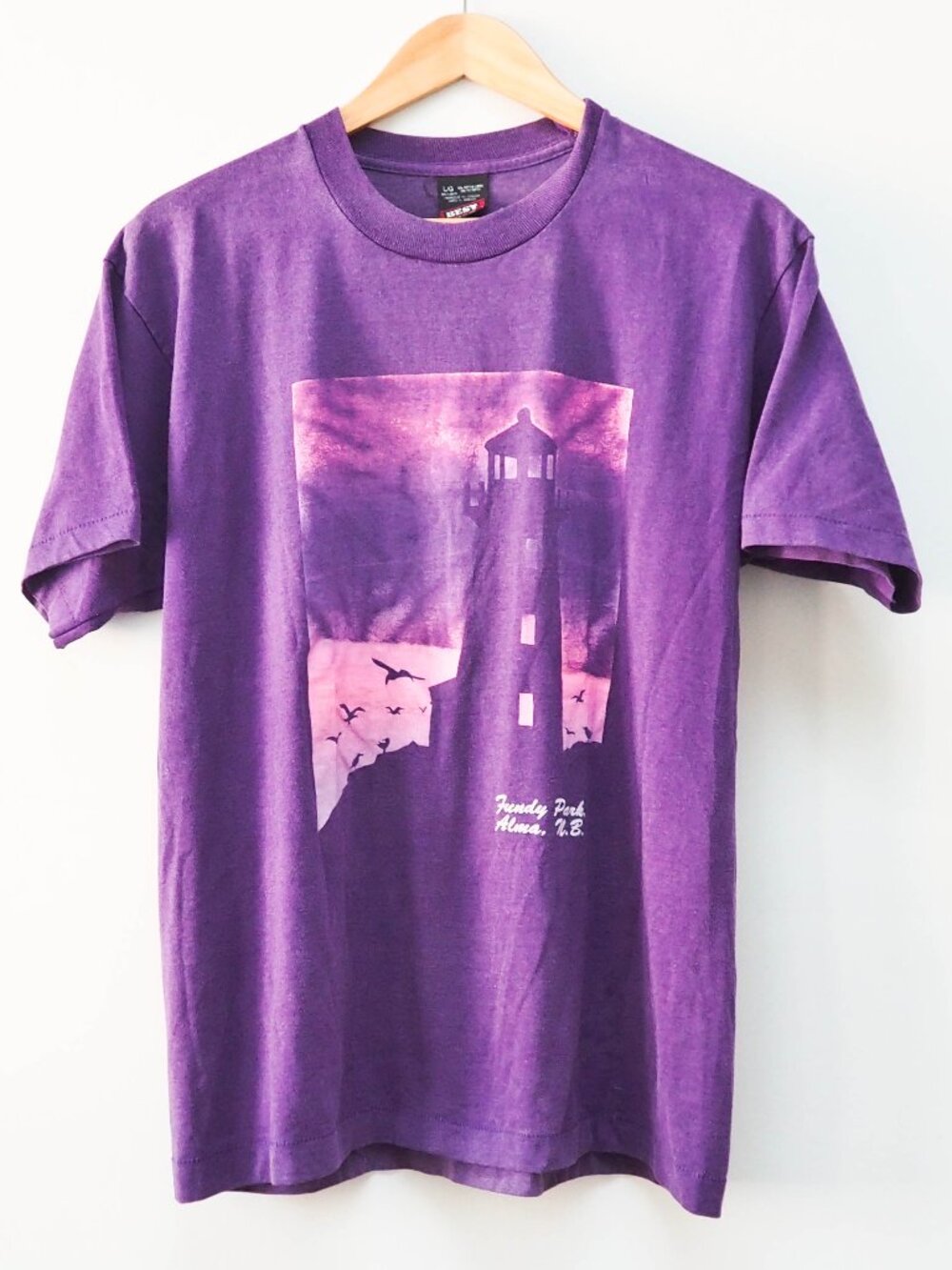 Vtg Fundy Park NB TShirt - Large - 90s Graphic Tee - New Brunswick Souvenir